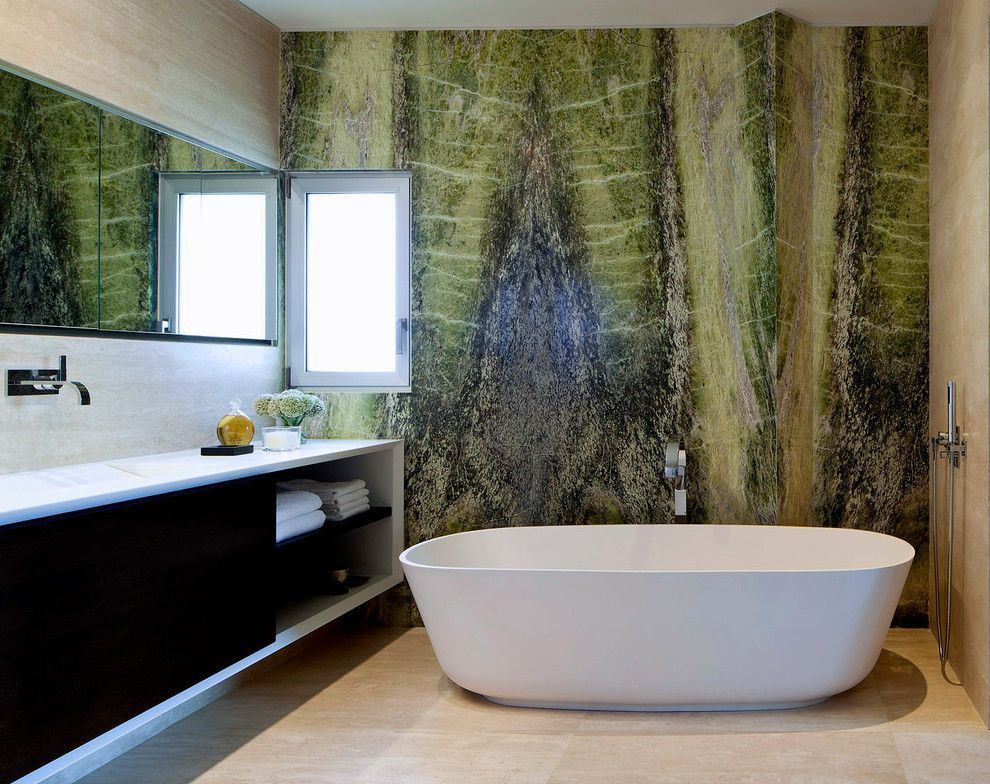 Connemara marble bathroom