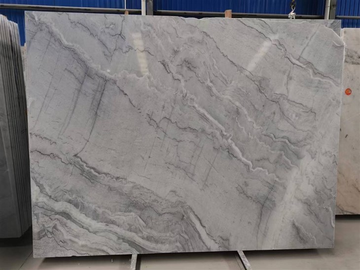 Bruce Grey Marble Slabs For Countertop , Flooring And Wall.