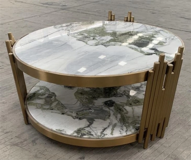 Modern Green Natural Marble Tabletops